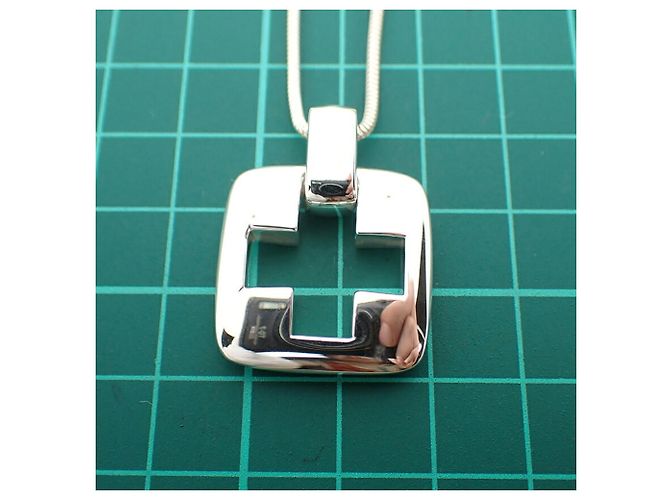 Collana con pendente Croce traforata in argento sterling 925 Tiffany & Co. - vista 10