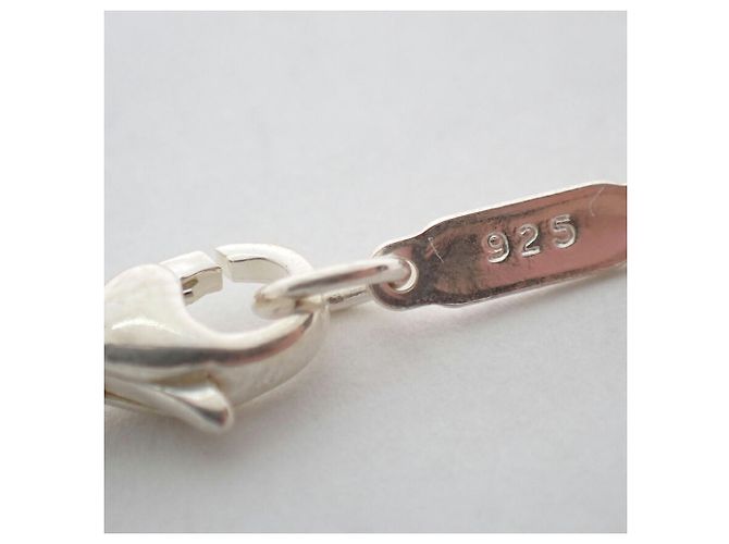 Collana con pendente Croce traforata in argento sterling 925 Tiffany & Co. - vista 9
