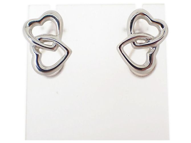 Orecchini a clip Tiffany & Co. 925 Double Heart - vista 2