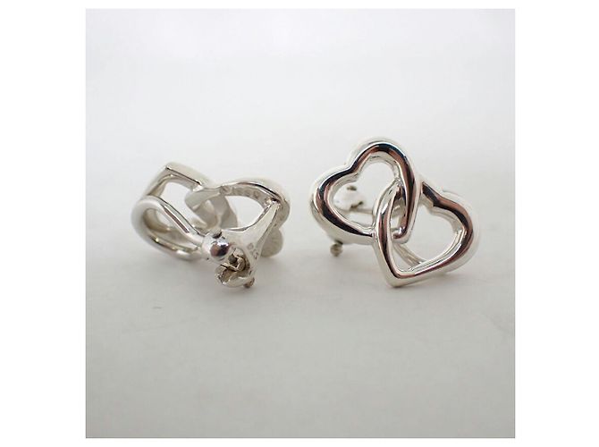 Orecchini a clip Tiffany & Co. 925 Double Heart - vista 4