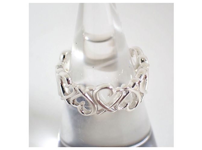 Anello Loving Heart Band in argento sterling 925 Tiffany & Co. - vista 3