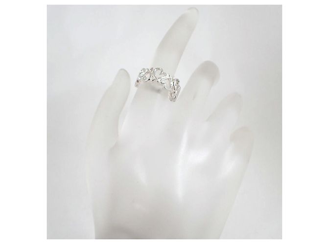 Anello Loving Heart Band in argento sterling 925 Tiffany & Co. - vista 4