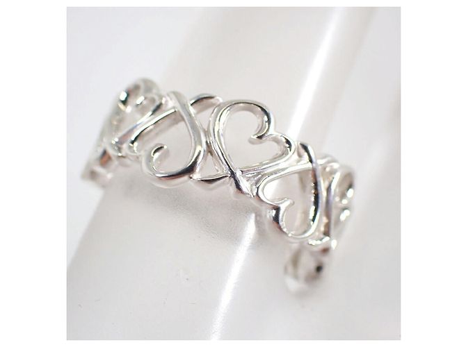 Anello Loving Heart Band in argento sterling 925 Tiffany & Co. - vista 5