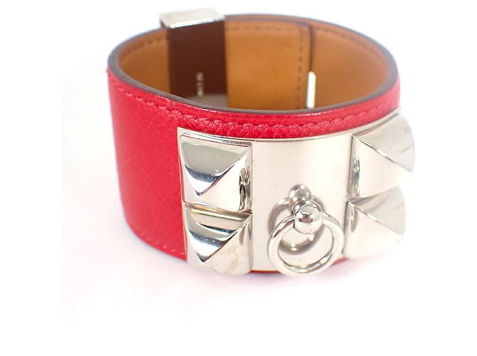 Hermès HERMES Collier de Chien Leather Bangle - Ansicht 3