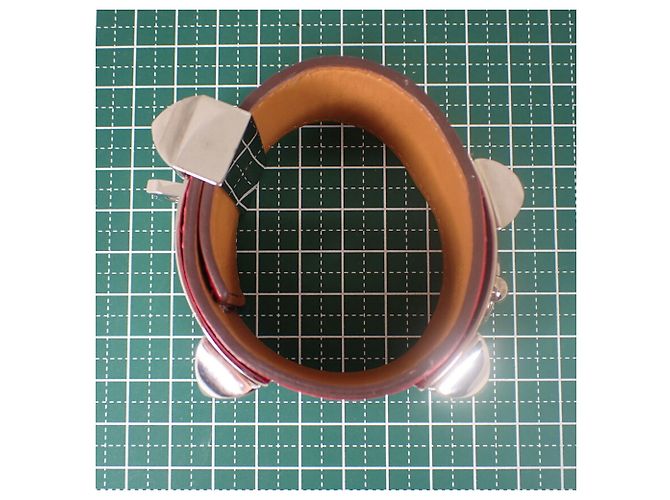 Hermès HERMES Collier de Chien Leather Bangle - Ansicht 7