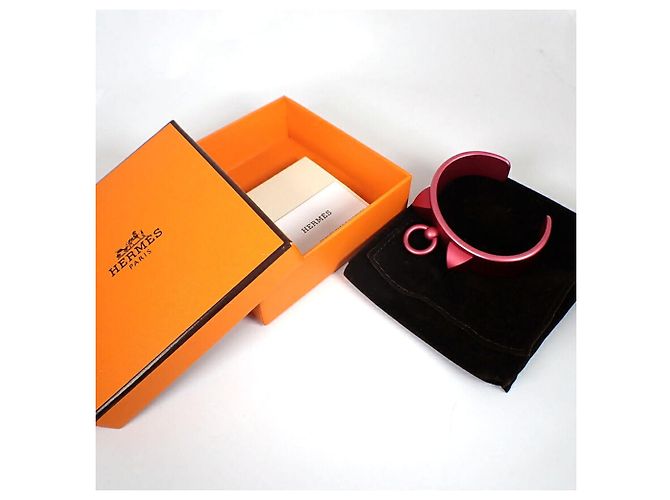 Hermès Hermes Collier de Chien Medor Charm-Armband Pink - Ansicht 10