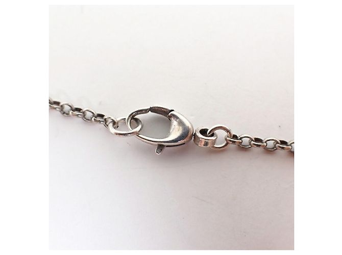 Collana con pendente GUCCI 925 Double G Key Arabesque - vista 9