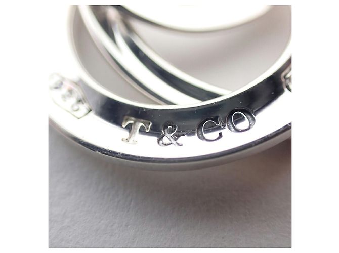 Collana con pendente Tiffany & Co. 925 1837 Triple Interlocking - vista 8