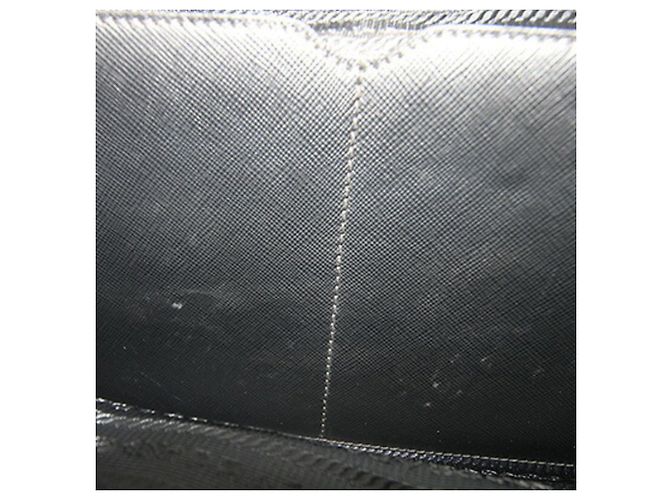 Borsa a tracolla Prada in nylon nero VA0768 Bianco - vista 9