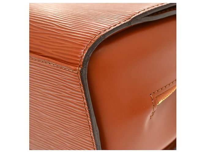 Louis Vuitton Pont Neuf Epi Leather PM Marrone - vista 7