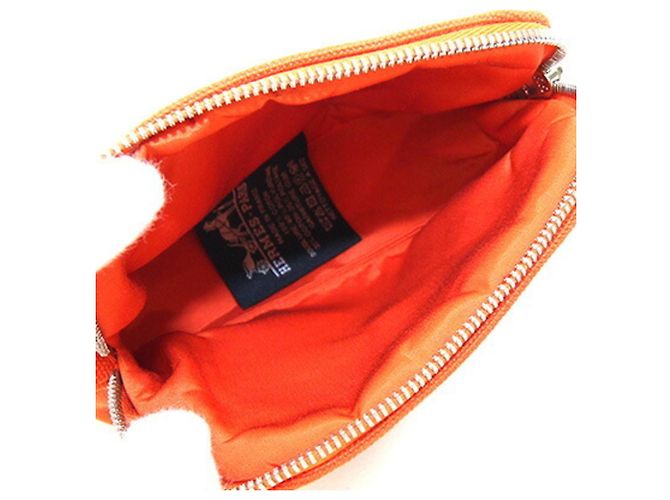 Hermès Hermes Bolide Handbag Pouch Mini Naranja - vista 4