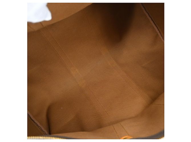 Louis Vuitton Keepall Monogram 55 Marrone - vista 3