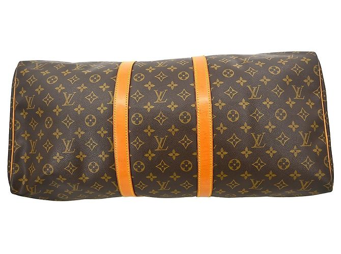 Louis Vuitton Keepall Monogram 55 Marrone - vista 7