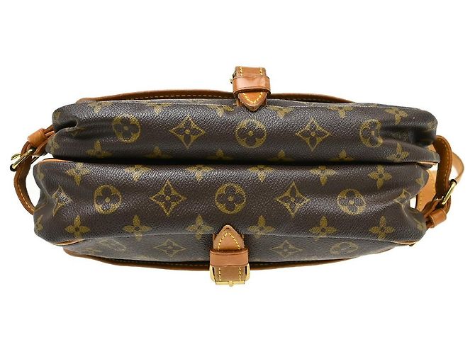 Louis Vuitton Saumur Monogram 30 Marrone - vista 7