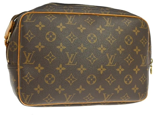 Louis Vuitton Reporter Monogram PM Marrone - vista 2