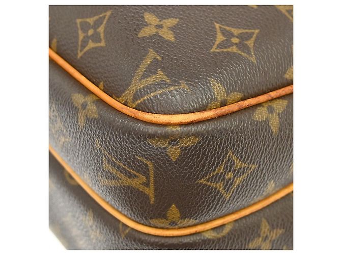 Louis Vuitton Reporter Monogram PM Marrone - vista 7