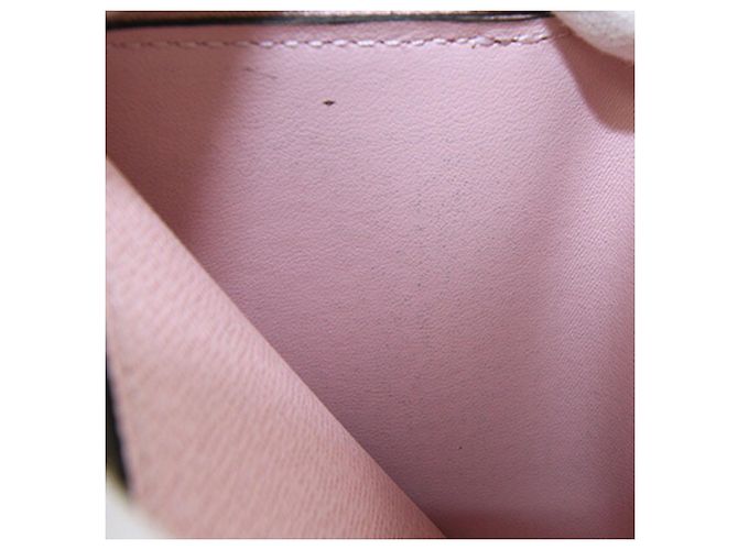 Porte-monnaie Louis Vuitton Monogram en Rose Ballerine - vue 7