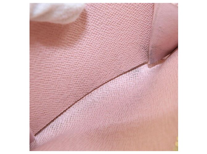 Porte-monnaie Louis Vuitton Monogram en Rose Ballerine - vue 8