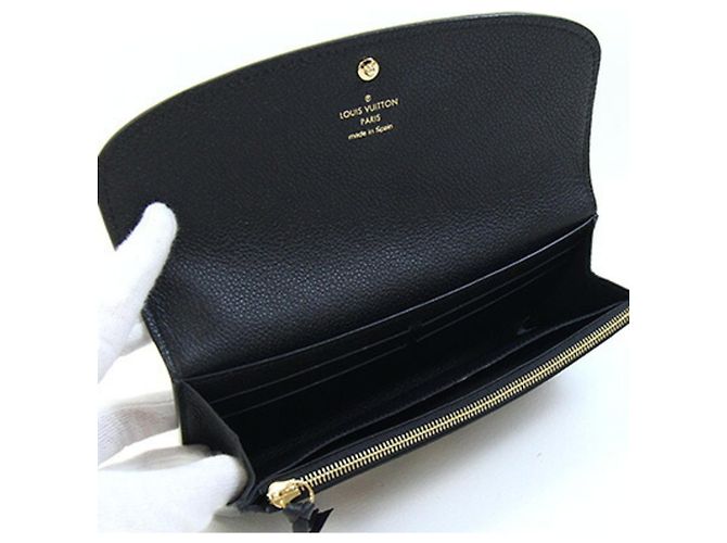 Cartera bi-fold Louis Vuitton Monogram Empreinte Negro Multicolor Monograma - vista 3