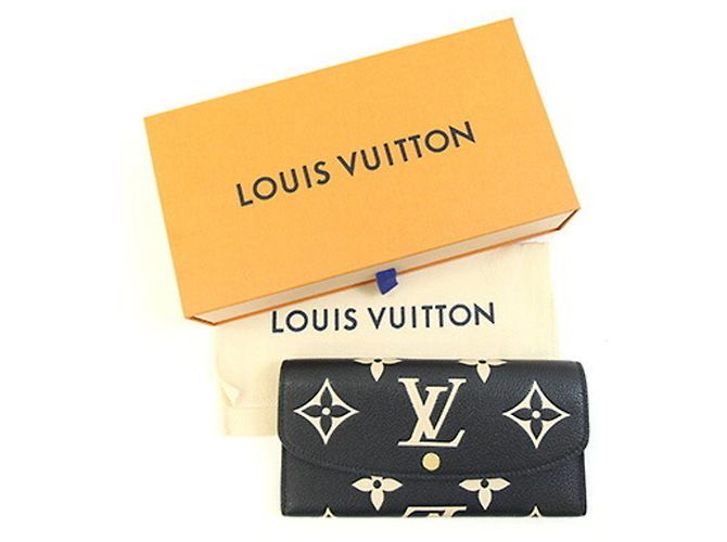 Cartera bi-fold Louis Vuitton Monogram Empreinte Negro Multicolor Monograma - vista 9