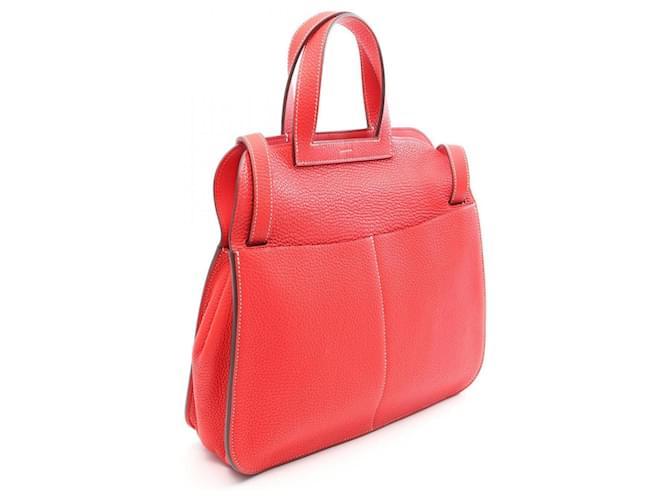 Hermès Sac à main 2-Way Hermes Alzan 31 Rouge - vue 2