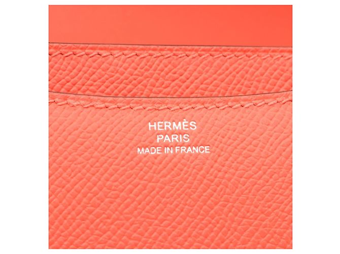 Hermès Borsa a tracolla Hermes Constance 3 Mini in pelle Epsom rossa Rosso - vista 4