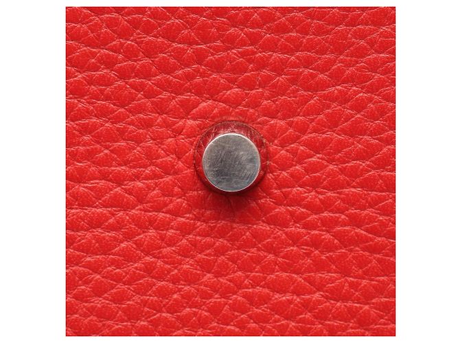Hermès Borsa a tracolla Hermes Lindy 30 Vermilion Rosso - vista 10