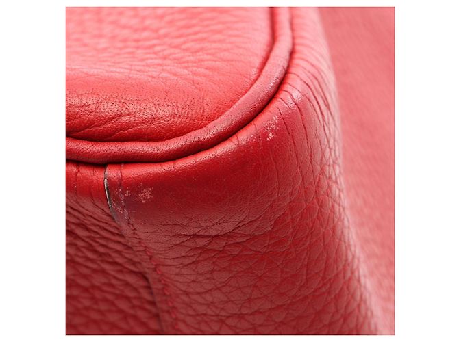 Hermès Borsa a tracolla Hermes Lindy 30 Vermilion Rosso - vista 8