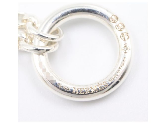 Hermès Collana lunga Hermes Chaine d'Ancre Area II Argento - vista 3