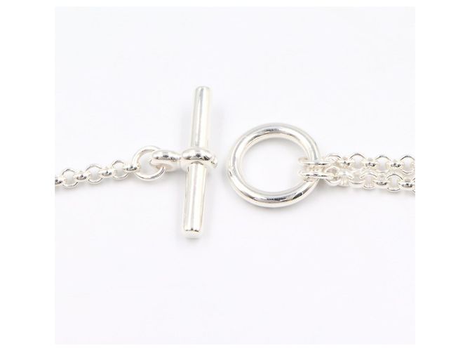 Hermès Collana lunga Hermes Chaine d'Ancre Area II Argento - vista 4