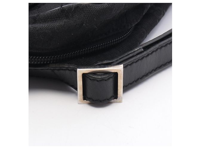 Borsa a tracolla Gucci GG Canvas Nero - vista 7