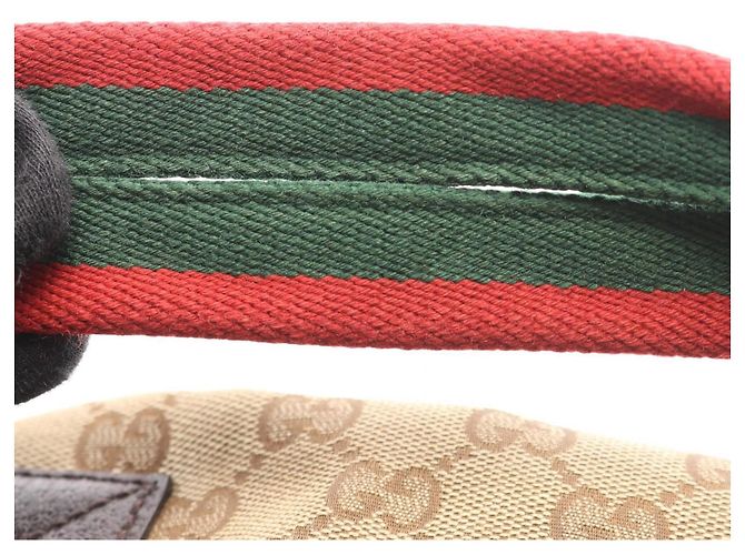 Borsa a mano Boston Gucci GG Canvas Marrone Beige - vista 9
