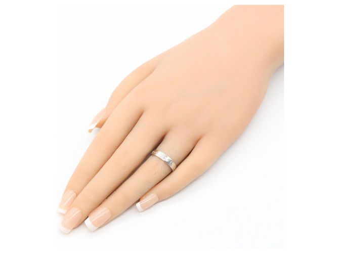 Anello Gucci Icon Band in oro bianco 18K Argento - vista 9