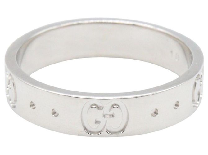 Gucci Icon Ring aus 18K Weißgold Silber - Ansicht 2