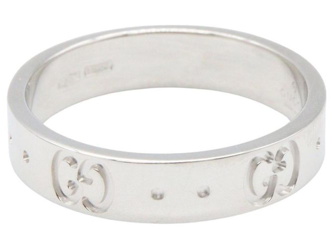 Gucci Icon Ring aus 18K Weißgold Silber - Ansicht 3
