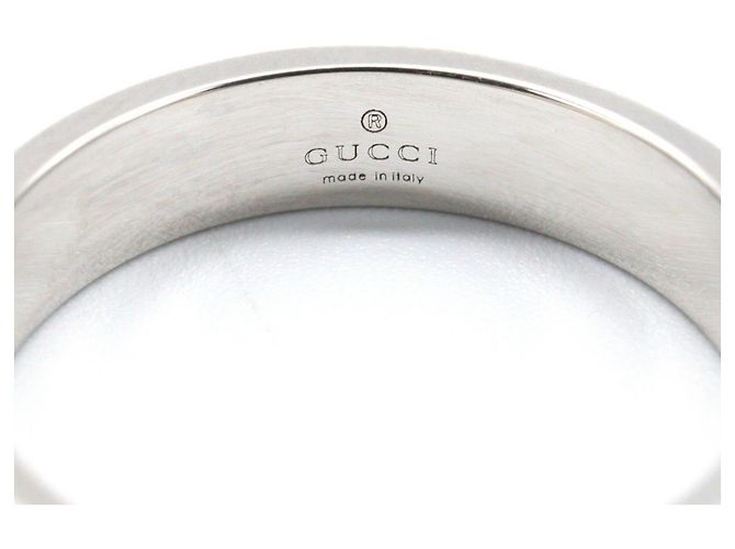 Gucci Icon Ring aus 18K Weißgold Silber - Ansicht 4