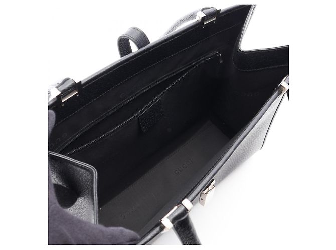Borsa Tote Gucci Jackie Nero - vista 3