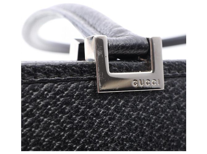 Borsa Tote Gucci Jackie Nero - vista 8
