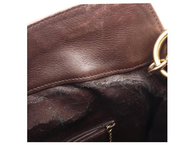 Borsa Gucci Bamboo 2-Way Marrone - vista 12