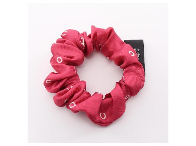 Set foulard e sciarpa in seta rosa Chanel - vista 3