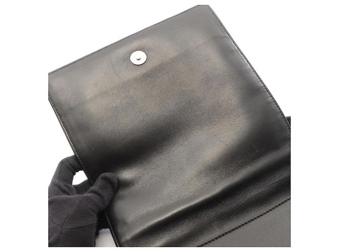 Timeless Borsa a tracolla Chanel Chocolate Bar Nero - vista 6