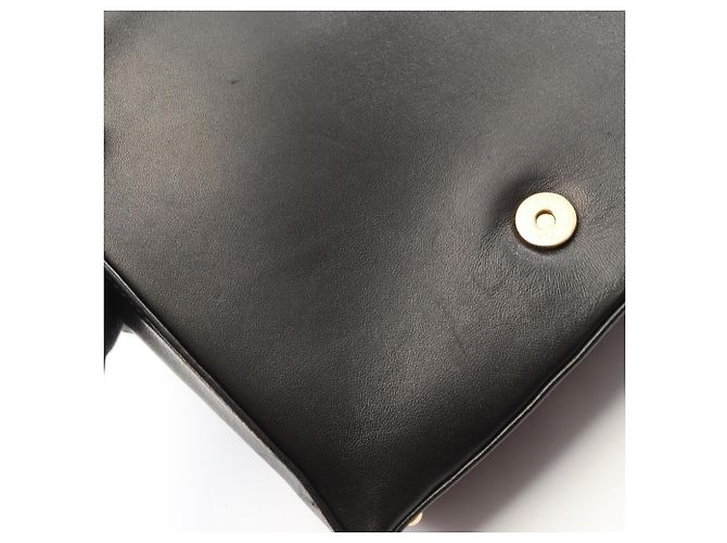 Timeless Borsa a tracolla Chanel Chocolate Bar Nero - vista 7