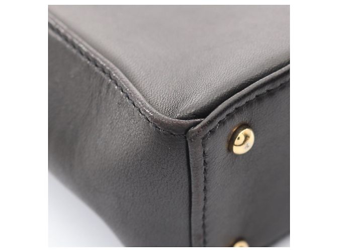 Timeless Borsa a tracolla Chanel Chocolate Bar Nero - vista 8
