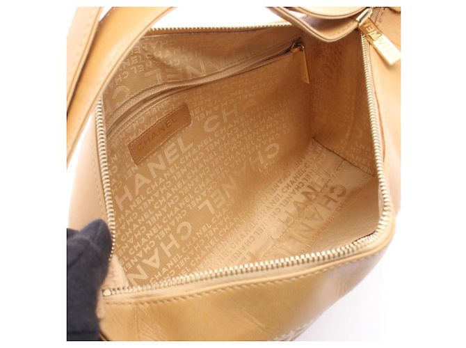 Borsa a tracolla Chanel Chocolate Bar Coco Mark Marrone - vista 3