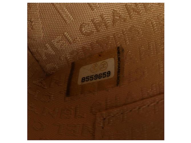 Borsa a tracolla Chanel Chocolate Bar Coco Mark Marrone - vista 5