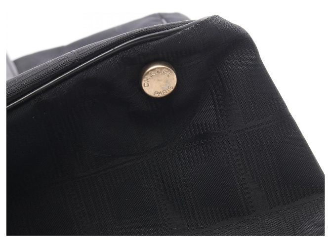 Borsa Tote Chanel New Travel Line MM Nero - vista 6
