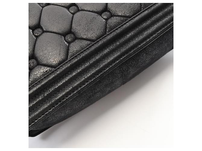 Borsa a tracolla Chanel Boy Nero - vista 10