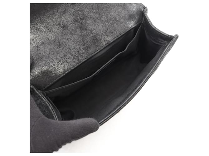 Borsa a tracolla Chanel Boy Nero - vista 3