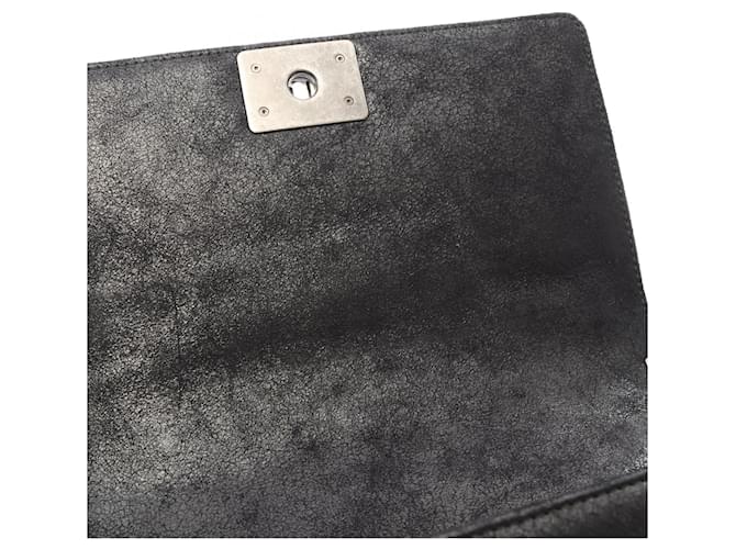 Borsa a tracolla Chanel Boy Nero - vista 6