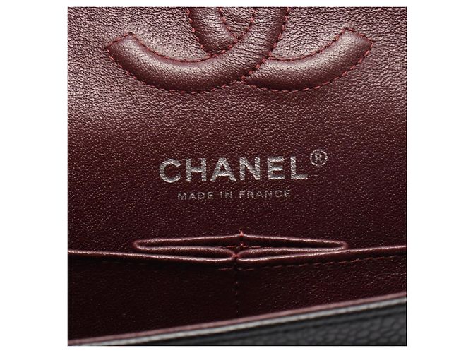 Borsa a tracolla Chanel Matelassé Double Flap Nero - vista 4